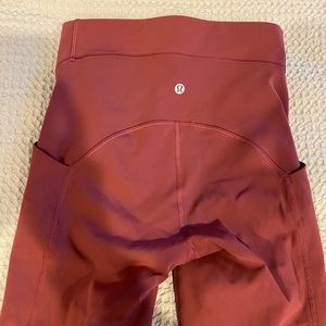 Lululemon plum leggings